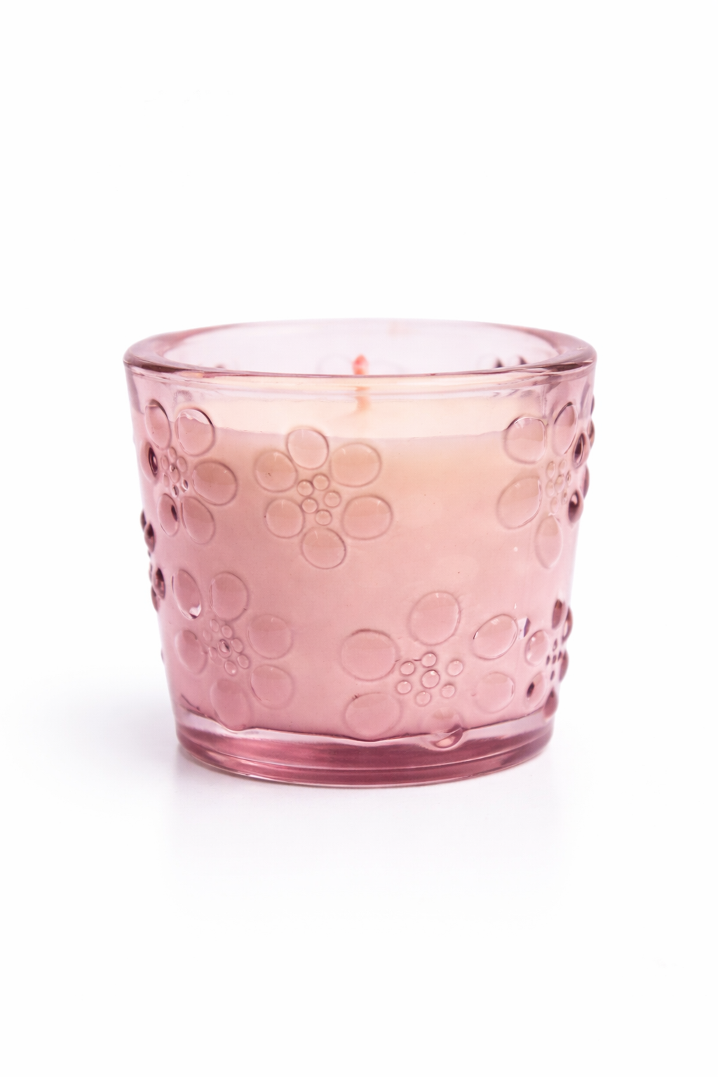 Vela aromática Copo Colorido  - Flor de Cerejeira